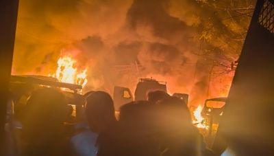 Iνδία: Ισχυρή έκρηξη και πυρκαγιά σε αστυνομικό τμήμα του Κασμίρ