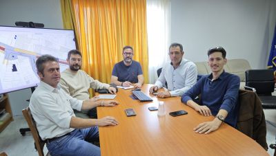 Επαφές του Εμπορικού Συλλόγου στο Δήμο Ηρακλείου για θέματα που αφορούν το κέντρο της πόλης