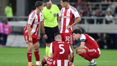 Τέσσερις τραυματισμοί στον Ολυμπιακό