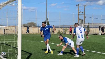 Ο Κωνσταντίνος Κεφαλογιάννης στο φιλανθρωπικό αγώνα ποδοσφαίρου στο Ηράκλειο