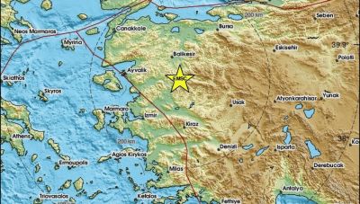 Σεισμός 4,3 Ρίχτερ στη δυτική Τουρκία