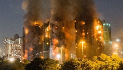 Ξεχειλίζει η οργή στο Χονγκ Κονγκ για την πολύνεκρη πυρκαγιά σε συγκρότημα πολυκατοικιών
