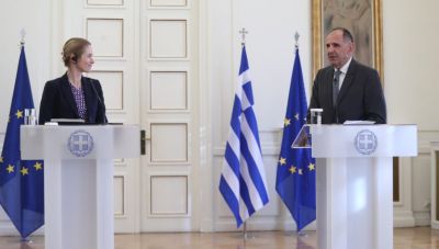 Ουκρανικό, Μ. Ανατολή και πορεία δυτικών Βαλκανίων στο επίκεντρο της συζήτησης του Γ. Γεραπετρίτη με την Κ. Κάλας