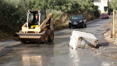 Σε επιφυλακή η Πολιτική Προστασία του Δήμου Φαιστού για την επικείμενη κακοκαιρία