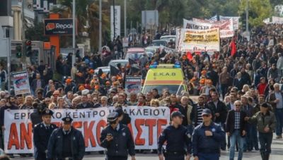Σε απεργιακό κλοιό η Κρήτη σήμερα - Στους δρόμους οι εργαζόμενοι