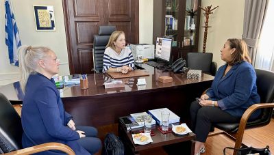 Στην Αποκεντρωμένη Διοίκηση Κρήτης, εκπρόσωποι του Διεθνούς Οργανισμού Μετανάστευσης στο Ηράκλειο