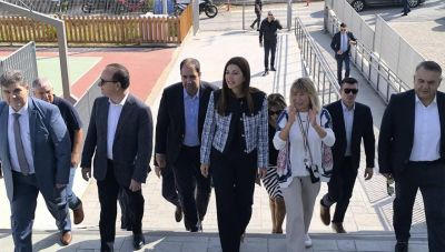 Η Ζαχαράκη στην Κρήτη - Τι υποσχέθηκε για τα κενά στα σχολεία