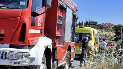 Τροχαίο στο ΒΟΑΚ με σύγκρουση δυο οχημάτων και απεγκλωβισμό από την Πυροσβεστική