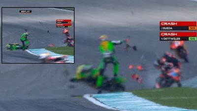 MotoGP Μαλαισίας: Τρομακτικό ατύχημα - Δύο αναβάτες μεταφέρθηκαν με ελικόπτερο στο νοσοκομείο (Βίντεο)