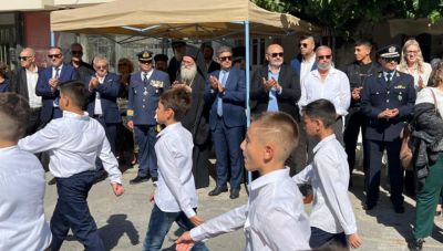 Με υπερηφάνεια και συγκίνηση ο εορτασμός της 28ης Οκτωβρίου στο Δήμο Φαιστού