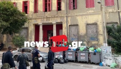 Ηράκλειο: Νέα επιχείρηση εκκένωσης του κτιρίου του Ευαγγελισμού από την Αστυνομία (φωτο)
