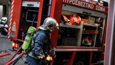 Ηράκλειο: Συναγερμός στην Πυροσβεστική για φωτιά σε σπίτι