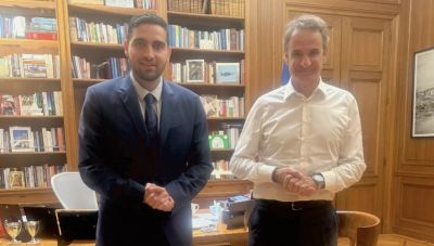 Με τον Πρωθυπουργό στο Μέγαρο Μαξίμου ο Κωνσταντίνος Κεφαλογιάννης