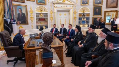 Ολοκληρώθηκε η συνάντηση του Πατριάρχη Βαρθολομαίου με τον Ντόναλντ Τραμπ στον Λευκό Οίκο – Τι συζήτησαν