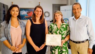 Συνάντηση Δημάρχου Χερσονήσου με την Πρόξενο της Βρετανικής Πρεσβείας