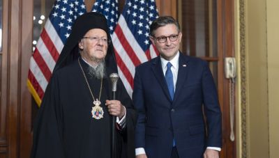 Δεξίωση για τον Οικουμενικό Πατριάρχη: Θεμελιακές για τις ΗΠΑ οι 