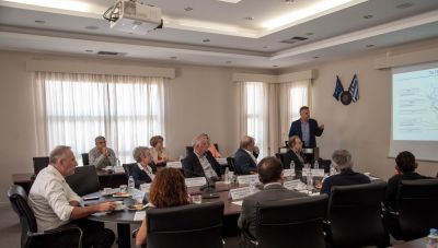 Επίσκεψη του Υφυπουργού Ανάπτυξης κ. Σταύρου Καλαφάτη στο ΙΤΕ  