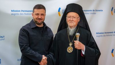 Συνάντηση Οικουμενικού Πατριάρχη με Ζελένσκι – Μήνυμα αλληλεγγύης του Βαρθολομαίου προς τον ουκρανικό λαό