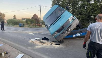 Καραμπόλα οχημάτων στη Θεσσαλονίκη – Ένας τραυματίας – Δείτε εικόνες