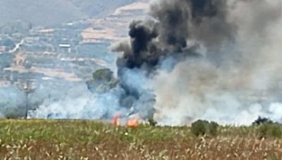 Ηράκλειο: Φωτιά ανάμεσα σε Πύργο και Πραιτώρια – Άμεση κινητοποίηση της Πυροσβεστικής (Βίντεο)