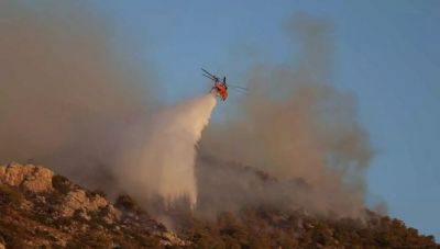 Αχαΐα: Φωτιά τώρα στο Άνω Καστρίτσι - Σηκώθηκαν ελικόπτερα , επιχειρούν δεκάδες πυροσβέστες