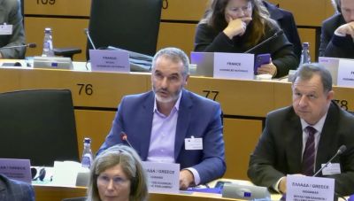 Τη θέσπιση μέτρων από την EE για τη διασφάλιση ενός δίκαιου βιοτικού επιπέδου για τους αγρότες, ζητά ο Μ. Χνάρης