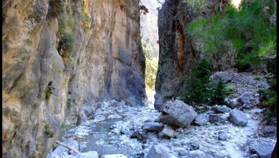 Κλειστό σήμερα το φαράγγι της Σαμαριάς λόγω κακοκαιρίας