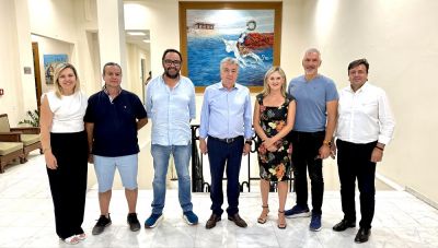 Συνάντηση του Περιφερειάρχη Κρήτης με τη νέα Διοίκηση του ΕΑΚΗ
