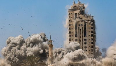 Το Ισραήλ ισοπέδωσε ένα από τα ψηλότερα κτήρια της Γάζας