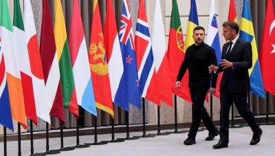 Ουκρανία: Συνομιλία του προέδρου Ζελένσκι με τον Εμμανουέλ Μακρόν