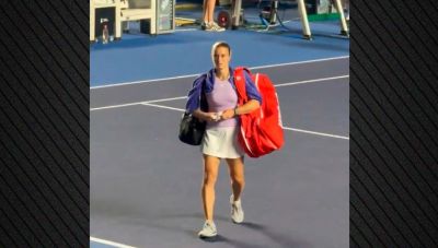 Επεισοδιακή διακοπή στον αγώνα της Σάκκαρη στο Μεξικό-Λογομάχησε με τους διαιτητές για τον καιρό