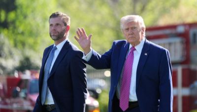 Reuters: Ο Έρικ Τραμπ θα συνοδεύσει τον πατέρα του στην επίσκεψή του στην Κίνα