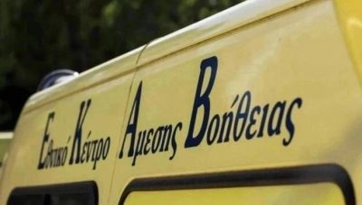 Ηράκλειο: Τροχαίο ατύχημα νωρίς το απόγευμα στον δρόμο Πεζά –Αρκαλοχώρι με έναν τραυματία