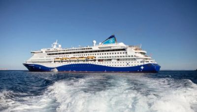Μετά από 47 ημέρες «ομηρίας» το Celestyal Discovery προσεγγίζει για έξοδο τα Στενά του Ορμούζ
