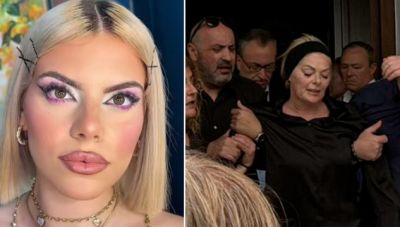 «Καλό ταξίδι αγγελούδι μου»: Σε κλίμα οδύνης συγγενείς και φίλοι είπαν το τελευταίο «αντίο» στην 19χρονη Μυρτώ