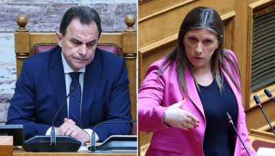 Αντιπαράθεση Γεωργαντά - Κωνσταντοπούλου στην Ολομέλεια της Βουλής για τον ΟΠΕΚΕΠΕ: «Σας δίνω τον τίτλο του διακοψία του Κοινοβουλίου»