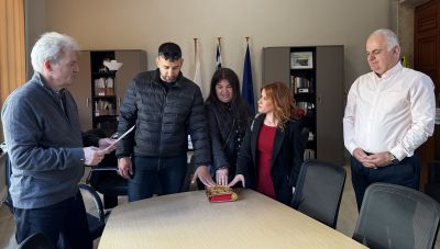 Ορκωμοσία 3 νέων μόνιμων υπαλλήλων στο Δήμο Ηρακλείου