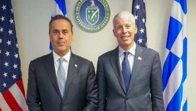 Συνάντηση Σ.Παπασταύρου με τον Κρις Ράϊτ στην Κροατία για τις τρέχουσες ενεργειακές εξελίξεις