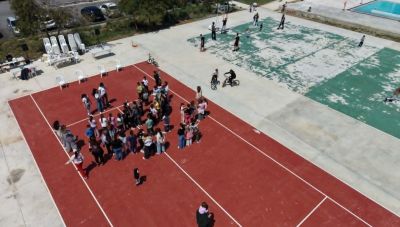Μια όμορφη εκδήλωση για την αποφοίτηση μαθητών, στο Αθλητικό Κέντρο του Αφραθιά