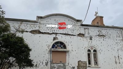 Αγανάκτηση στο Αρκαλοχώρι για τις υποσχέσεις χωρίς αντίκρισμα στην αποκατάσταση του σεισμόπληκτου ναού του Σωτήρος