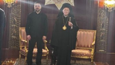 Κοινό μήνυμα υπέρ της ειρήνης και της ενότητας της διεθνούς κοινότητας απηύθυναν Βαρθολομαίος και Ζελένσκι