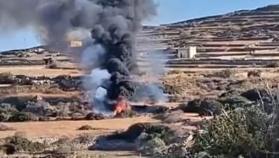 Τρεις νεκροί από τη συντριβή ιδιωτικού ελικοπτέρου στη Σίφνο-βίντεο