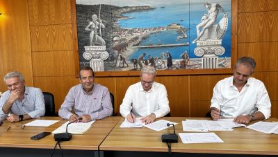 Τη σύμβαση για τη διαχείριση του ΧΥΤΑ Χερσονήσου υπέγραψε ο Πρόεδρος του ΕΣΔΑΚ