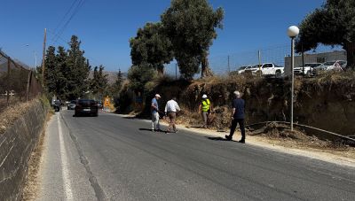 Με εντατικούς ρυθμούς προχωράνε τα έργα οδικής ασφάλειας στο ΙΤΕ - Ποιες παρεμβάσεις θα γίνουν (Φωτο)