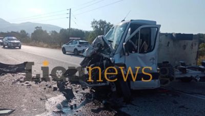 «Έχει χάσει τον έλεγχό του, προσπαθεί να γυρίσει το τιμόνι»: Η περιγραφή του οδηγού του φορτηγού για το τροχαίο-σοκ στις Σέρρες