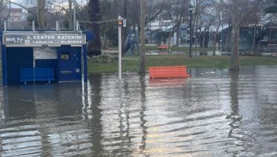 Κατερίνη: Ζημιές από πλημμύρες στο παραλιακό μέτωπο – Αίτημα να κηρυχθεί σε κατάσταση έκτακτης ανάγκης