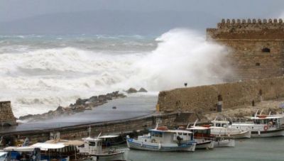 Προειδοποιεί το Λιμεναρχείο Ηρακλείου για τους ισχυρούς ανέμους