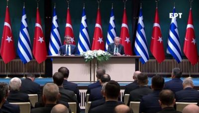 Στην επίσκεψη του Κυριάκου Μητσοτάκη στην Άγκυρα αναφέρθηκε ο  Ερντογάν