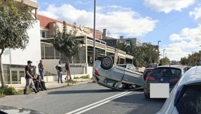 Ούλωφ Πάλμε στο Ηράκλειο: «Άλλο ένα τουμπαρισμένο αυτοκίνητο στο δρόμο «καρμανιόλα». Μέχρι πότε»;