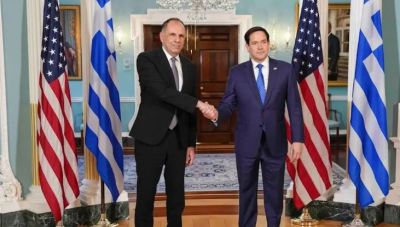 Εφ’ όλης της ύλης συνάντηση Γεραπετρίτη-Ρούμπιο στον Λευκό Οίκο σε «πολύ καλό κλίμα»